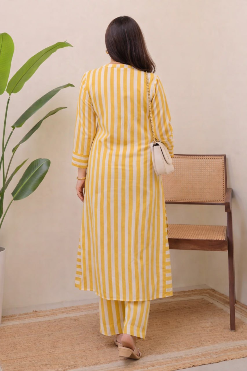 Serene Stripes Co-ord Set
