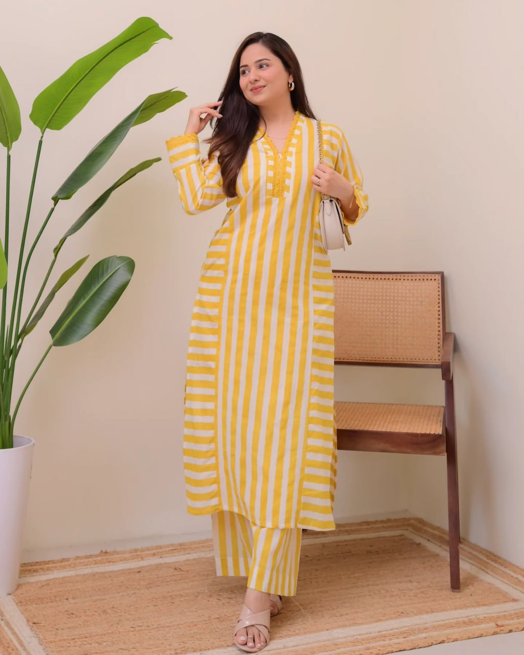 Serene Stripes Co-ord Set