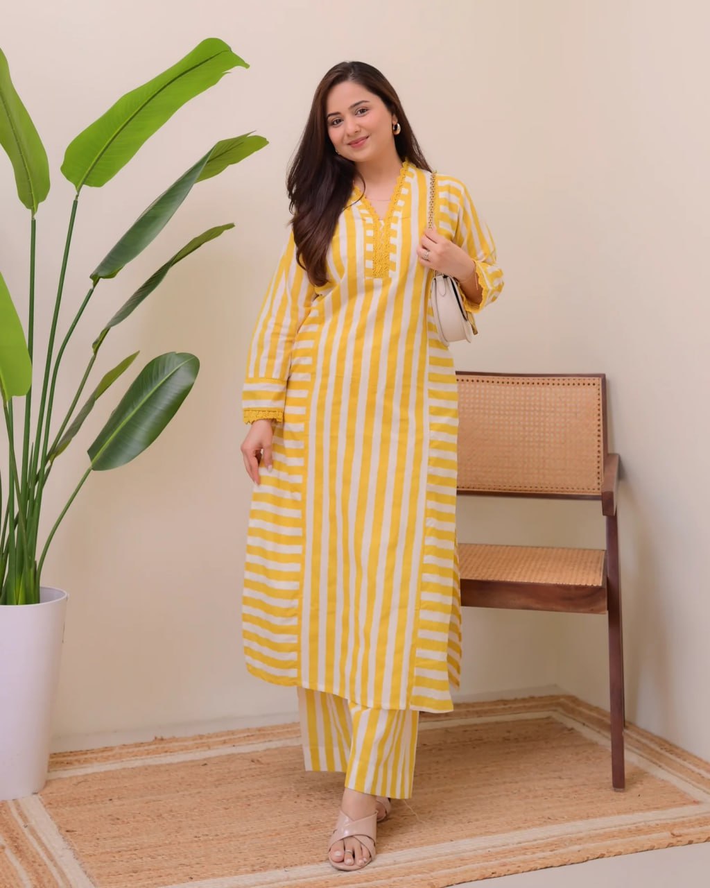 Serene Stripes Co-ord Set