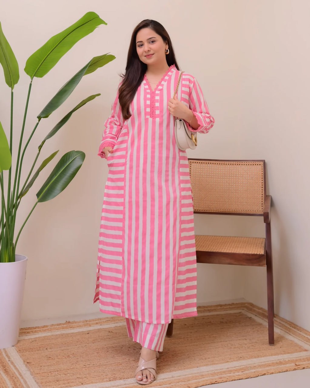 Serene Stripes Co-ord Set