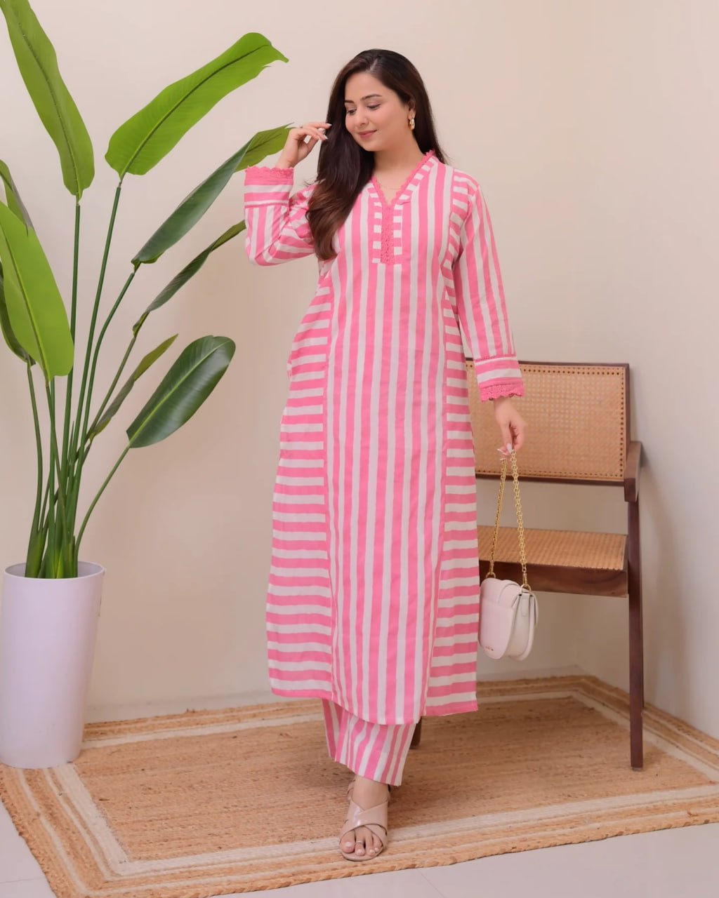 Serene Stripes Co-ord Set