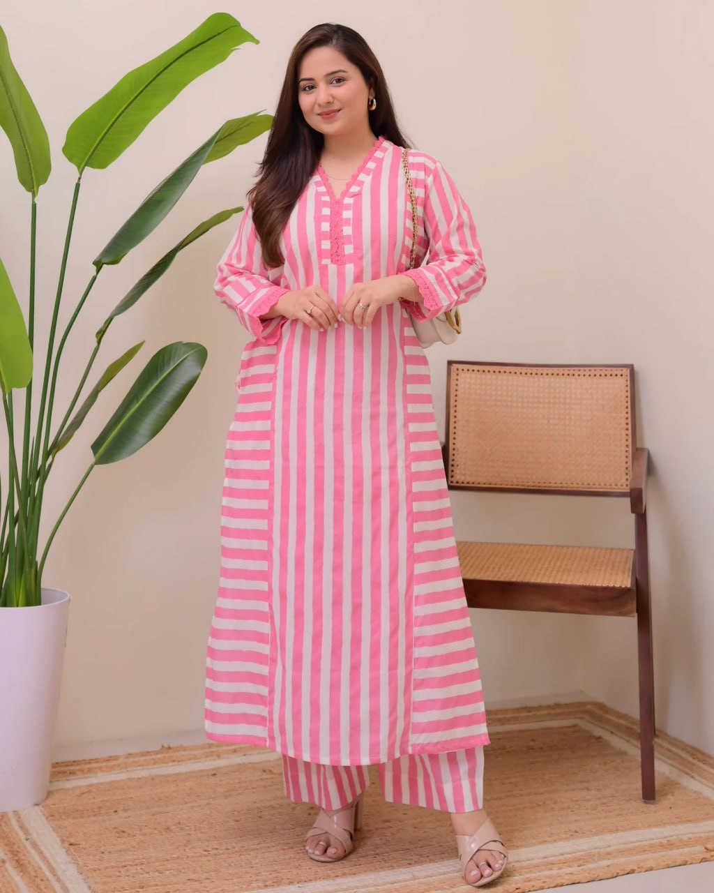 Serene Stripes Co-ord Set