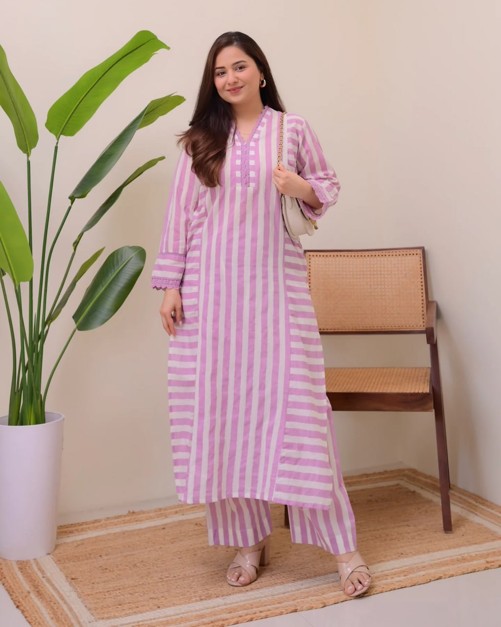 Serene Stripes Co-ord Set