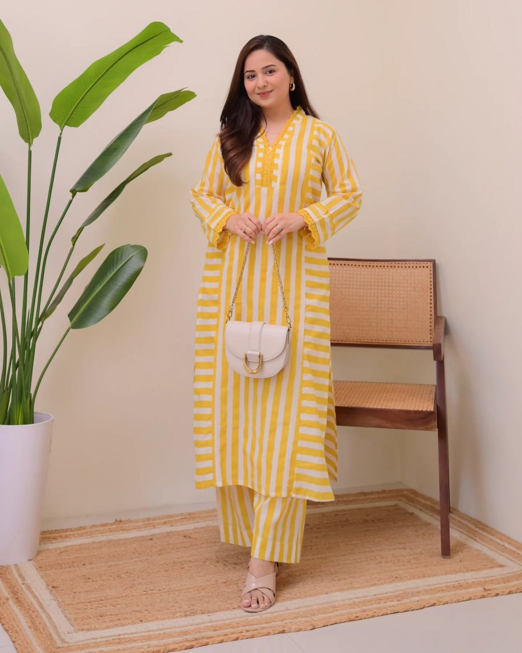 Serene Stripes Co-ord Set