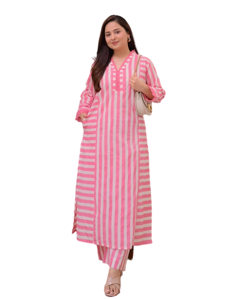 Serene Stripes Co-ord Set