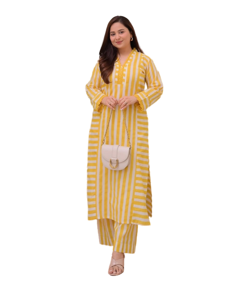 Serene Stripes Co-ord Set
