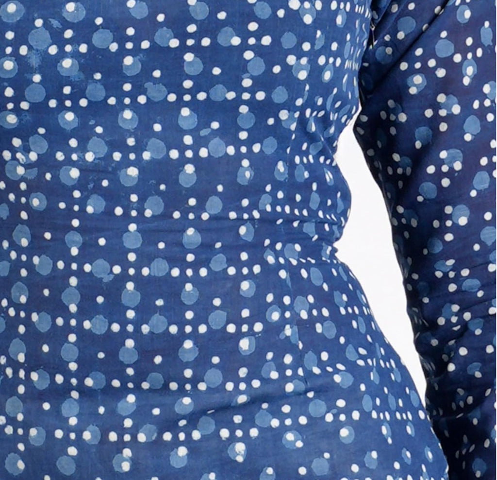 Sapphire Dot Kurti