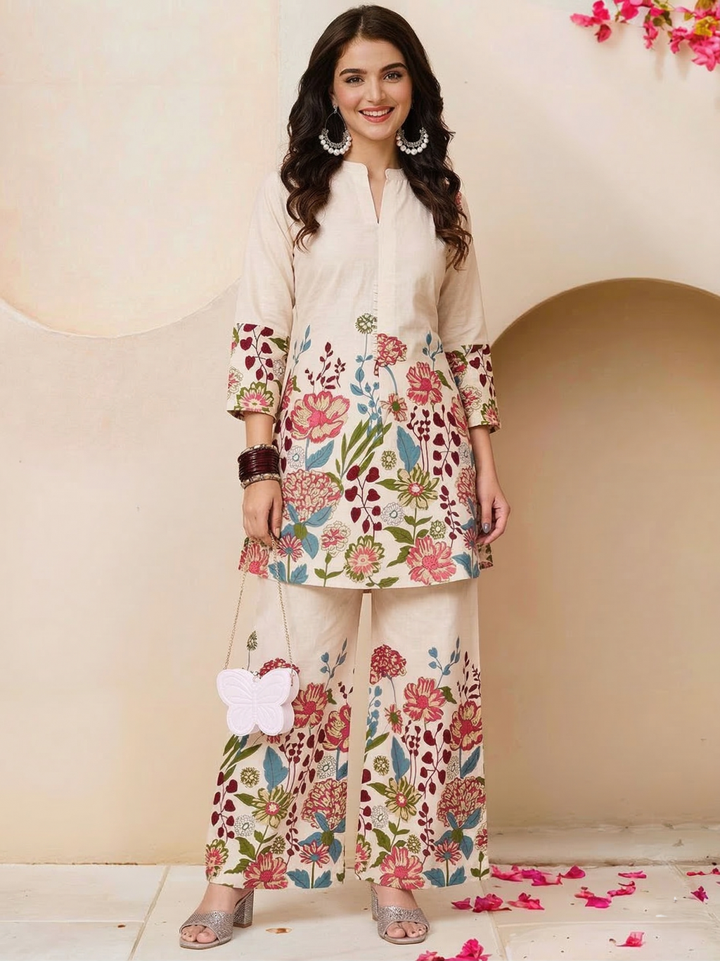 Khadi Co-ord Set